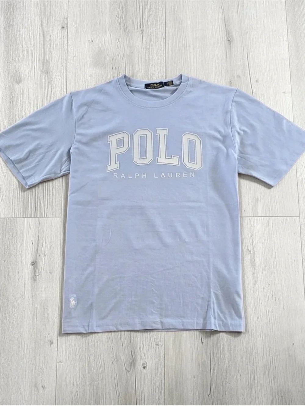 Polo by Ralph Lauren Light Blue Short Sleeve Logo Tee